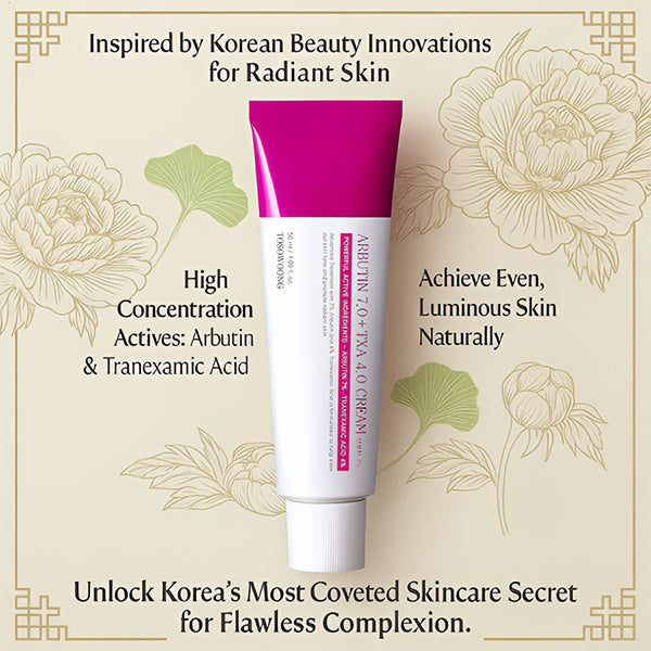 Revive Cream: Arbutin 7% + Traneaxamic Acid 4%