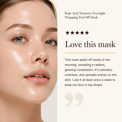 Kojic Acid Turmeric Night Wrapping Mask