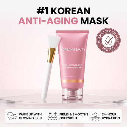 Collagen Night Wrapping Mask-Instantly Achieve Glass Skin