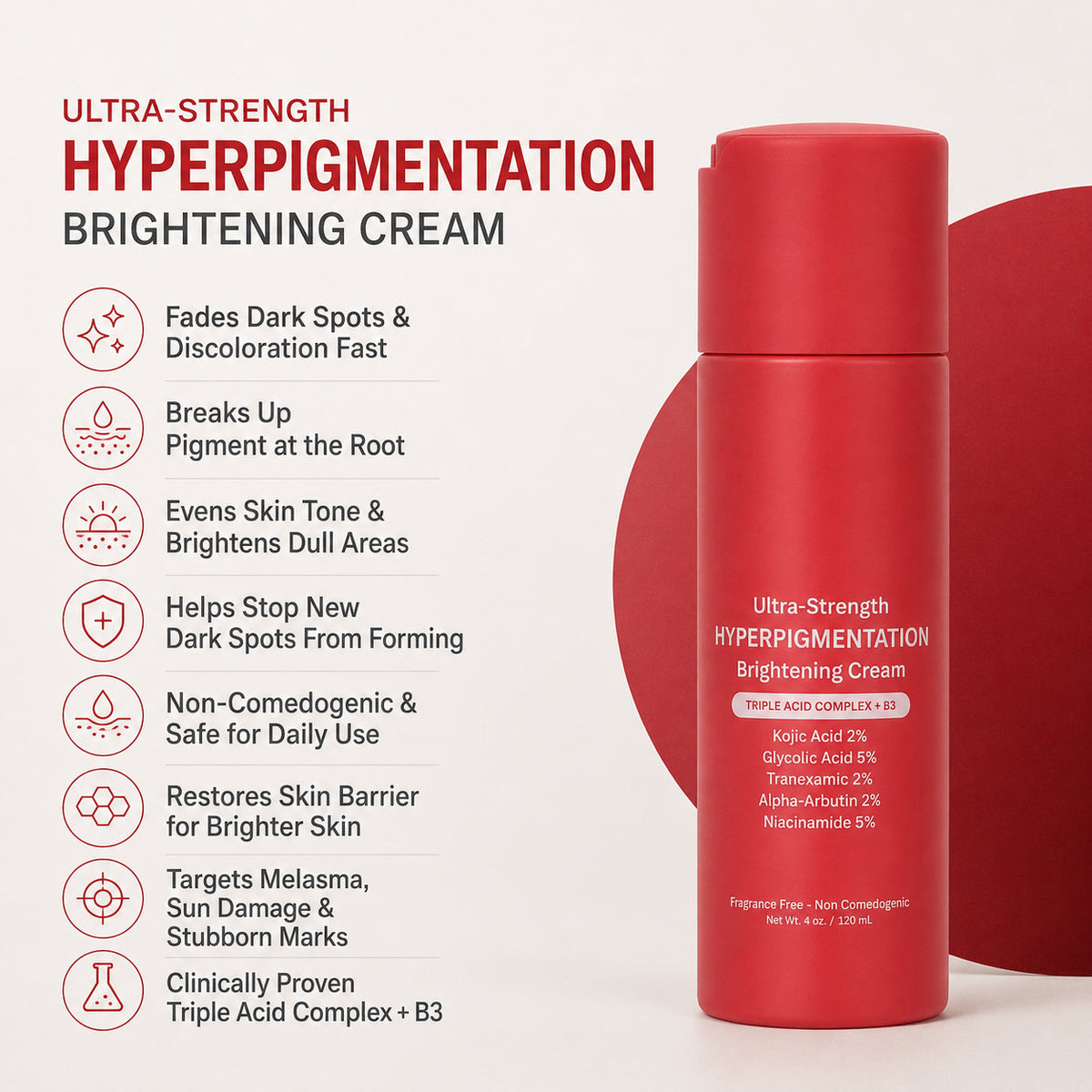 Cellular-Level Delivery Triple Acid Complex For Hyperpigmentation